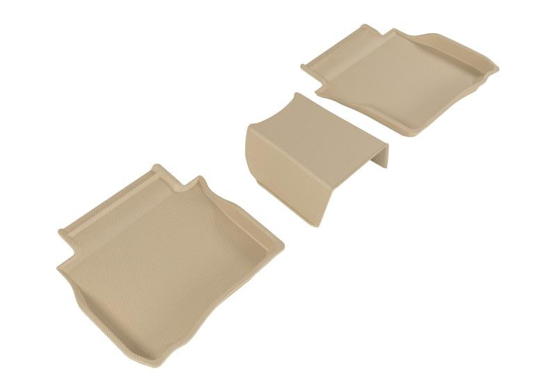 3D MAXpider 2017-2019 Buick Lacrosse Kagu 2nd Row Floormats - Tan L1BC03321502