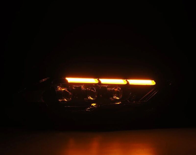 AlphaRex 18-20 Ford Mustang NOVA LED Proj Headlights Alpha-Black w/Activ Light/Seq Signal/Switch DRL 880263 *Discontinued