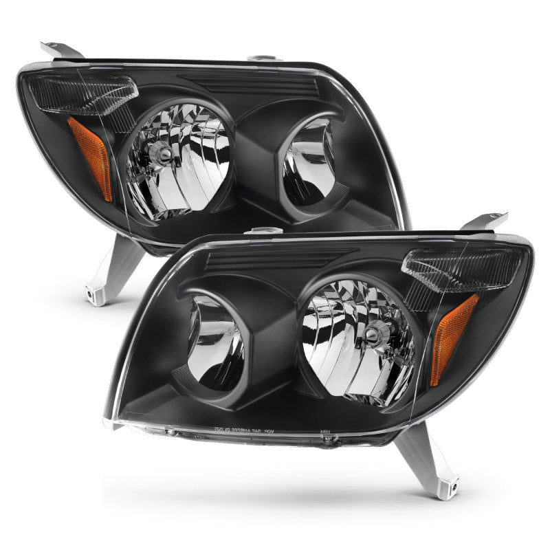 Anzo  2003-2005 Toyota 4Runner Crystal Headlights Black