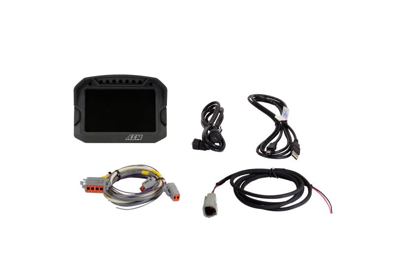 AEM CD-5G Carbon Digital Dash Display w/ Interal 10Hz GPS & Antenna 30-5602