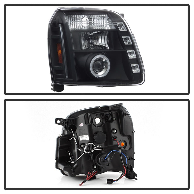 Spyder GMC Yukon 07-14/GMC Yukon Denali 07-14Projector Headlights LED Halo LED Blk PRO-YD-GY07-HL-BK 5029331