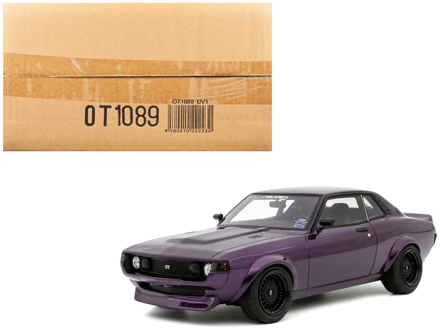 2015 Toyota Celica (RA24) Restomod Midnight Purple Metallic Limited Edition to 2000 pieces Worldwide 1/18 Model Car by Otto Mobile  free shipping USA