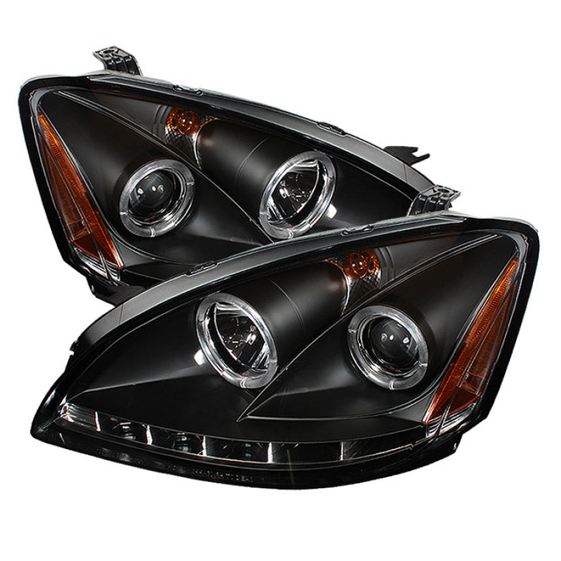 Spyder Nissan Altima 02-04 Projector Headlights Halogen Model- LED Halo LED Blk PRO-YD-NA02-HL-BK 5008077