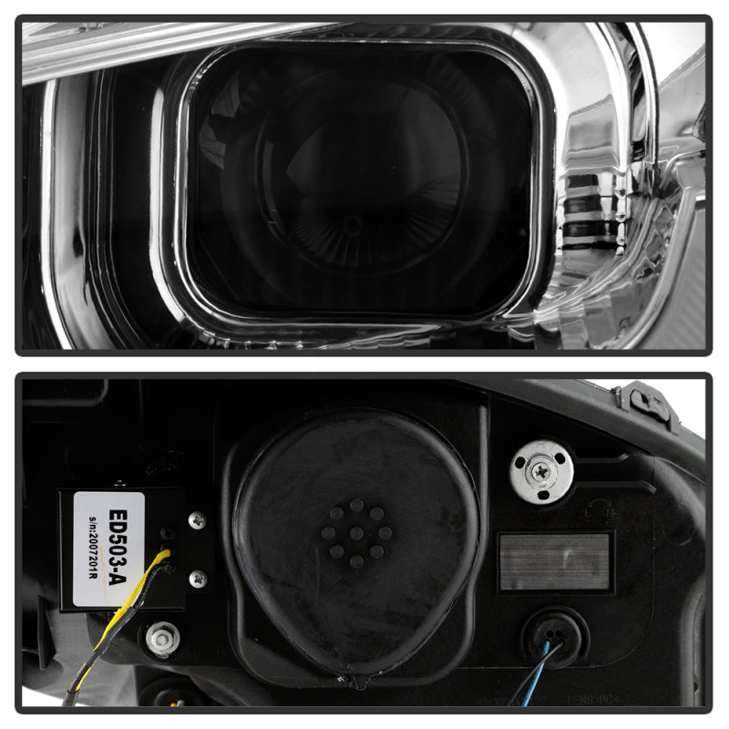 SPYDER Apex Series 05-13 Chevrolet C6 Corvette Hi Powered LED Module Headlights 5087942