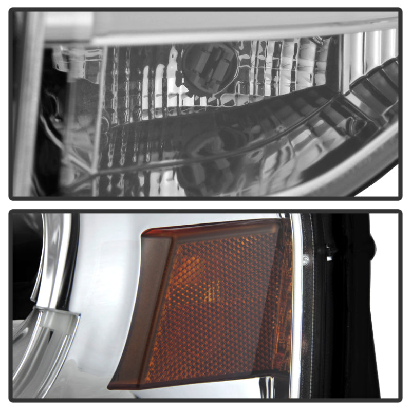 Spyder Ford Expedition 07-13 Projector Headlights Light Tube DRL Chrm PRO-YD-FE07-LTDRL-C 5079510