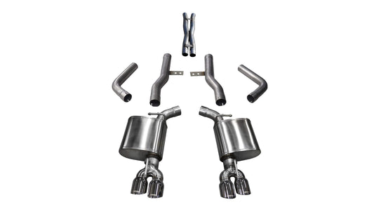 Corsa Xtreme / 2.75 in Cat-Back Twin 3.5 in Tips | 2017-2023 Challenger RT 5.7L (21006)