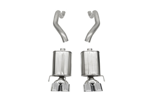 Corsa Xtreme, Sport / 2.5 in Axle-Back 4.5 in Twin Tips | 2005-2008 Corvette C6 (21010, 21009)
