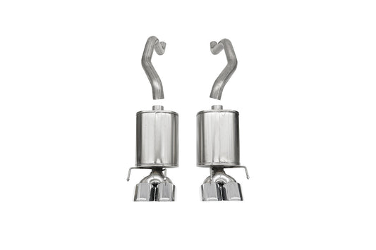 Corsa Xtreme, Sport / 2.5 in Axle-Back 4.5 in Twin Tips | 2009-2013 Corvette C6 (21012, 21011)