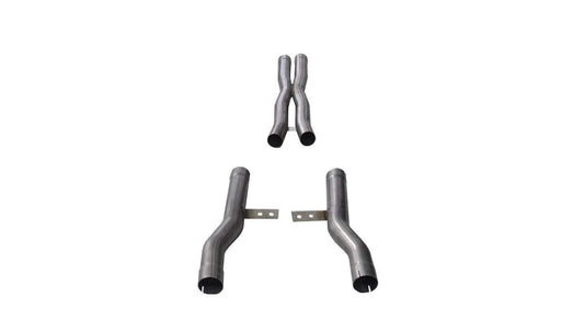 Corsa Res-Delete / 2.75 in X-Pipe | 2015-2023 Charger 6.4L, 6.2L (21023)