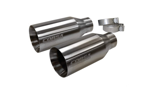 Corsa Replacement / 5.0 in Single Flat Cut Tip Kit | 2019-2023 RAM 1500 5.7L CORSA Systems (21046)