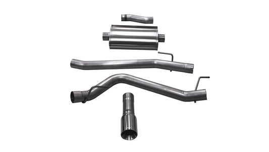 Corsa Sport, Touring / 3.0 in Cat-Back Single 4.0 in | 2020-24 Jeep Gladiator JT 3.6L (21060, 21062)