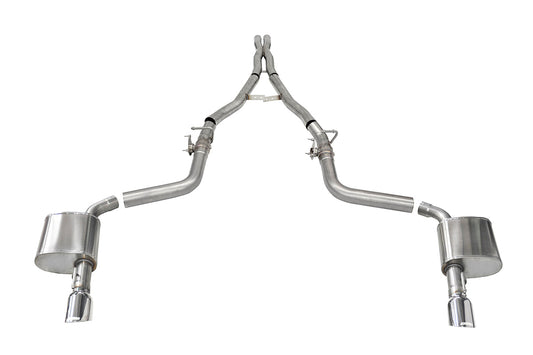 Corsa 2015-2024 Dodge Charger Corsa Exhaust | 2.75 in Cat-Back Single 4.5 in Tips | 6.4L 6.2L (21072)