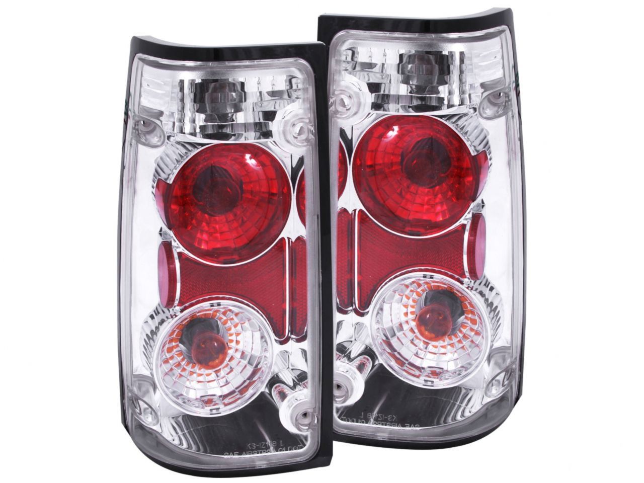 Anzo 1991-1997 Isuzu Rodeo Tail lights Chrome