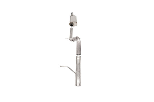 Corsa Sport / 2.75 in Cat-Back Turn Downs | 2007-2018 Jeep Wrangler JKU (21121)