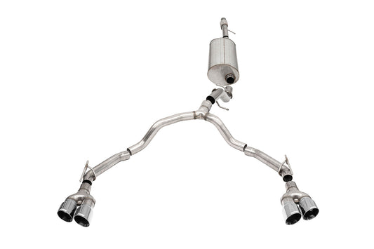 Corsa Sport / 3.0 in Cat-Back DRE 4.0 in Twin Tips | 2021-2024 Chevrolet Tahoe, GMC Yukon 5.3L (21127)