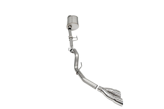 Corsa Sport / 3.0 in Cat-Back Single Side Exit | 2021-24 Ford F-150 3.5T EcoBoost (141.5" WB) (21163)