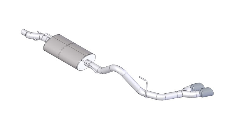 Corsa Performance 11-13 Ford F-150 EcoBoost 3.5L V6 Black Sport Cat-Back Exhaust 0W2HE