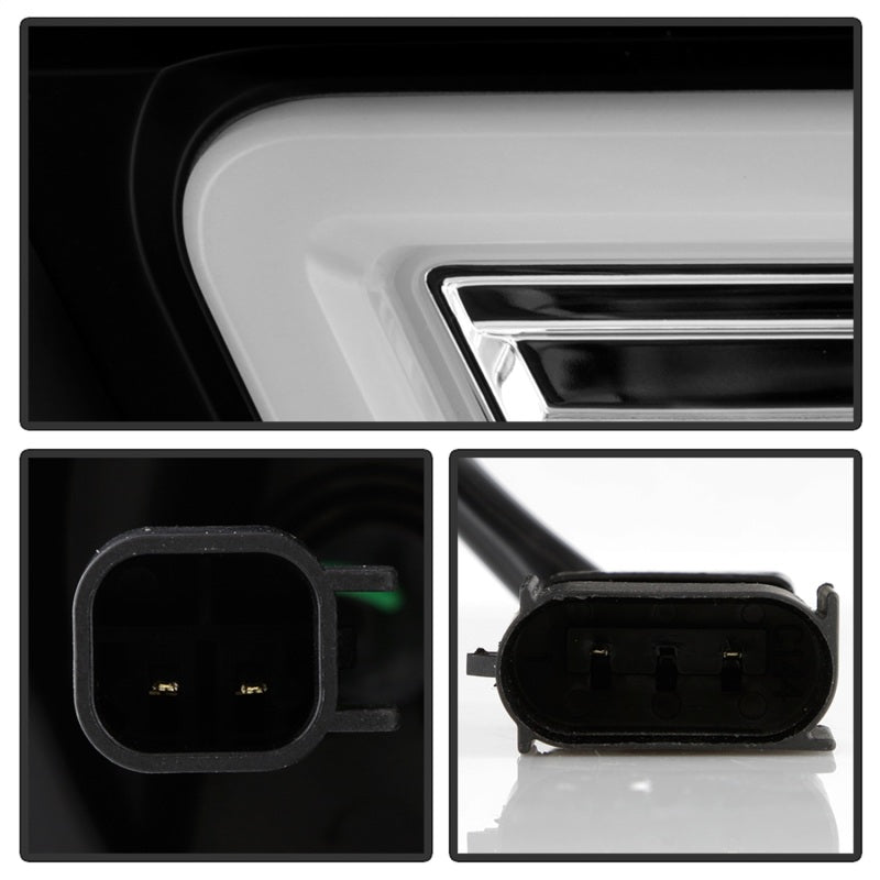 Spyder Dodge Durango 11-13 Halogen Model Only Projector Headlights - Chrome PRO-YD-DDU11SI-C 5088277
