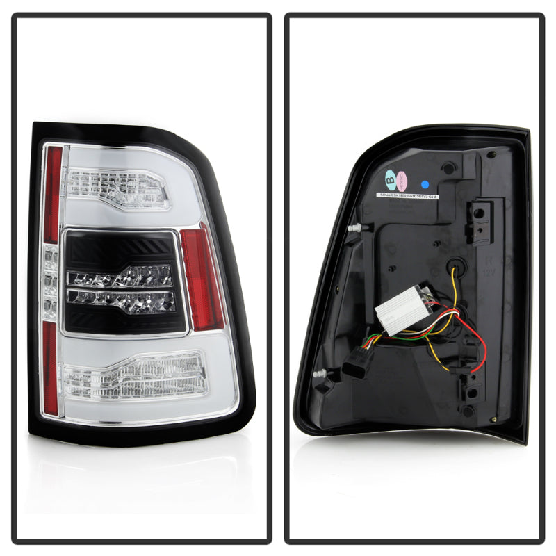 Spyder Dodge Ram 19-20 LED Tail Light Chrome ALT-YD-DR19HAL-SEQ-C 5087300