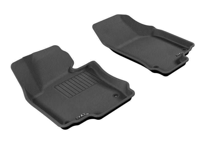 3D MAXpider 2005-2010 Volkswagen Jetta/Golf Kagu 1st Row Floormat - Gray L1VW00811501