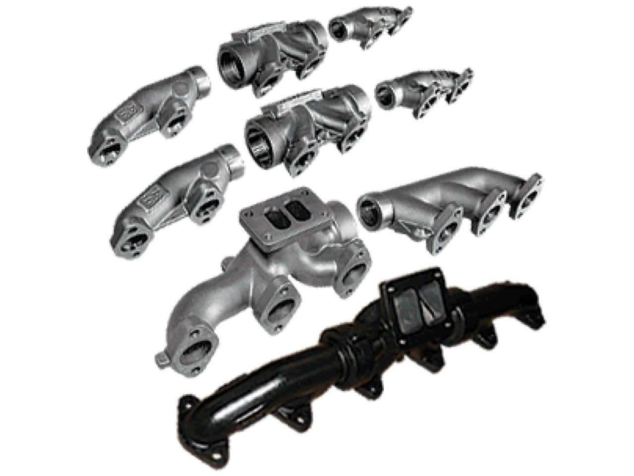 ATS Diesel 1994-98 Dodge 5.9L 12V 3pc Big Foot (T4 Flange) Pulse Flow Exhaust