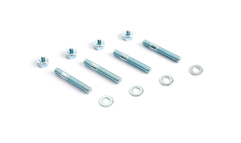 Cometic Gasket Cometic Carburetor Studs 2in Zinc Plated - Set of 4 With Washers and Nuts CF1001