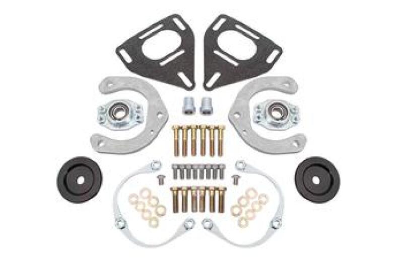 BMR Suspension BMR 16-24 Chevrolet Camaro Caster Camber Plates (Coil-Over Only) - Black Hammertone WAK361H