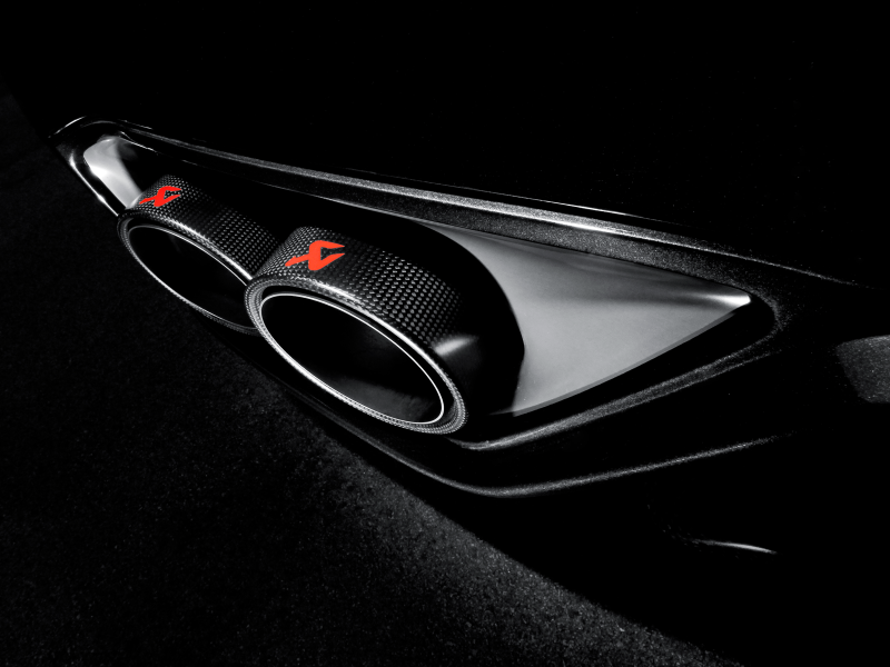 Akrapovic 06-13 Chevrolet Corvette ZO6/ZR1 (C6) Tail Pipe Set (Carbon 125 mm) TP-NIR35C
