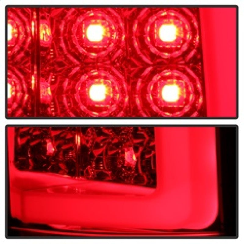 Spyder 07-13 Silverado (Will Not Work w/2010 921 Bulb) V3 Tail Lights Rd/Clr ALT-YD-CS07V3-LBLED-RC 5084101