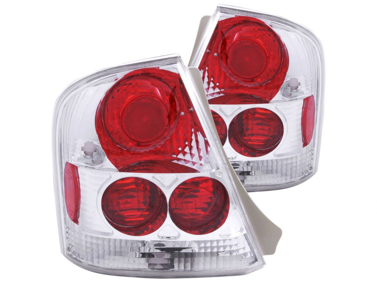 Anzo 1999-2003 Mazda Protege Taillights Chrome