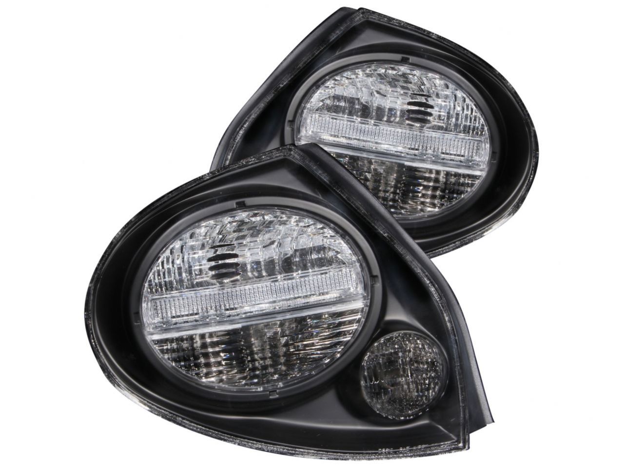Anzo 2000-2003 Nissan Maxima Taillights Black