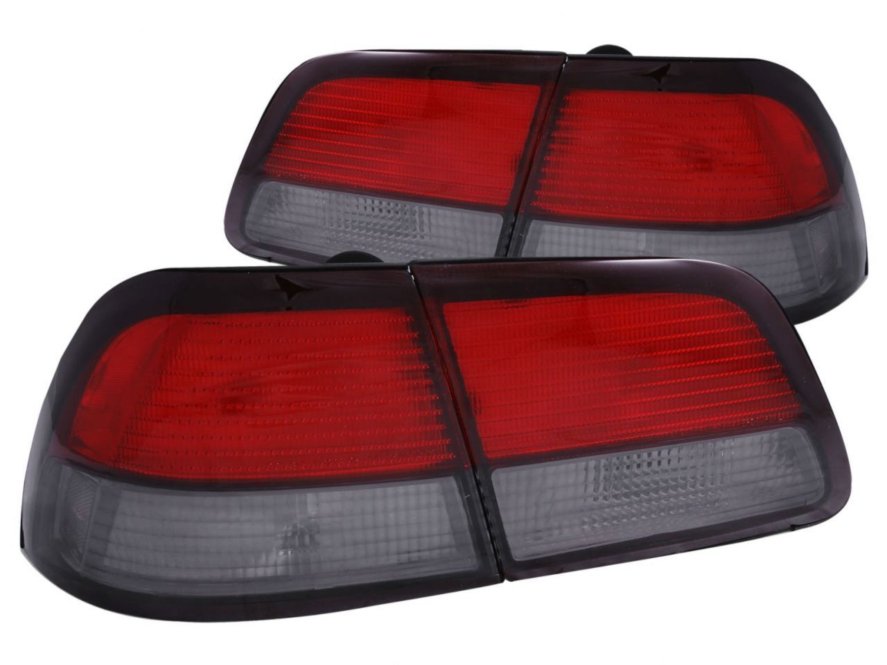 Anzo 1997-1999 Nissan Maxima Tail lights Red/Smoke 4pc