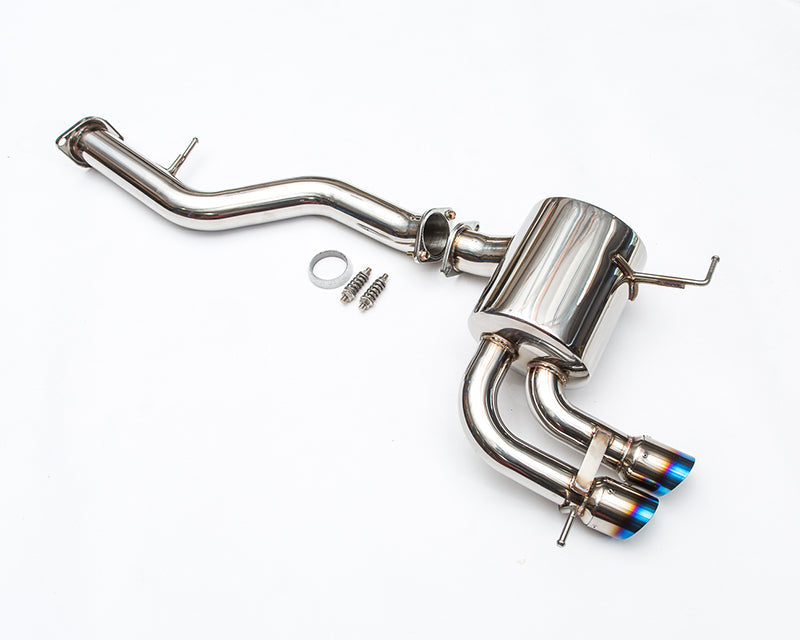 Agency Power 08-13 BMW 135i Rear Axle Back Exhaust System w/Titanium Tips AP-135I-170