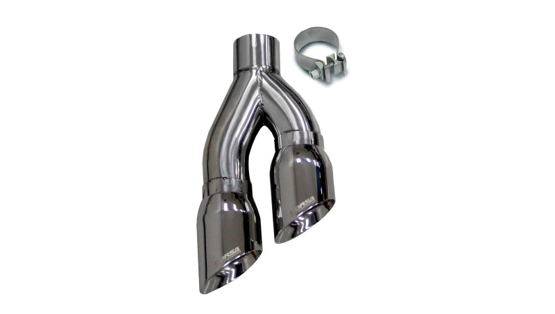 Corsa Performance 3in Inlet 4in Pro Series Twin Side Swept Exhaust Tip Kit