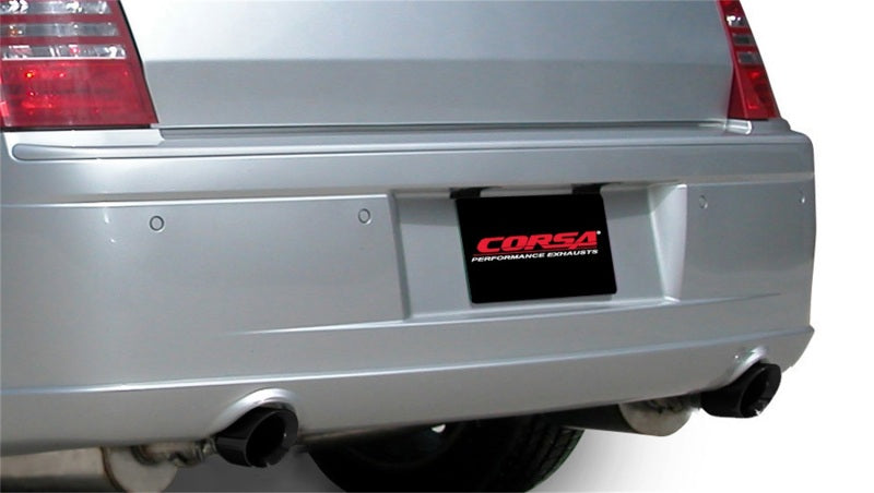 Corsa Performance 05-10 Dodge Charger R/T 5.7L V8 Black Xtreme Cat-Back Exhaust