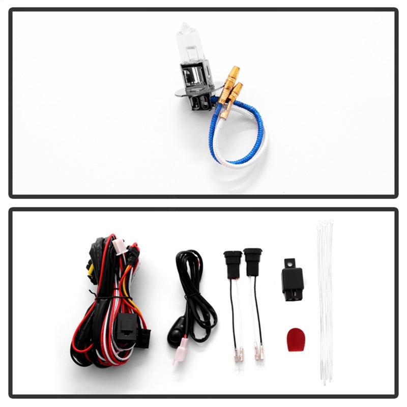 Xtune Chevy Camaro V6 2014-2016 ( Not V8 Models ) OEM Fog Light w/Switch Clear FL-CCAM14-ROD-C 9031601
