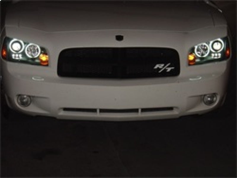 Spyder Dodge Charger 06-10 Projector Headlights Halogen Model CCFL Halo LED Blk PRO-YD-DCH05-CCFL-BK 5009715
