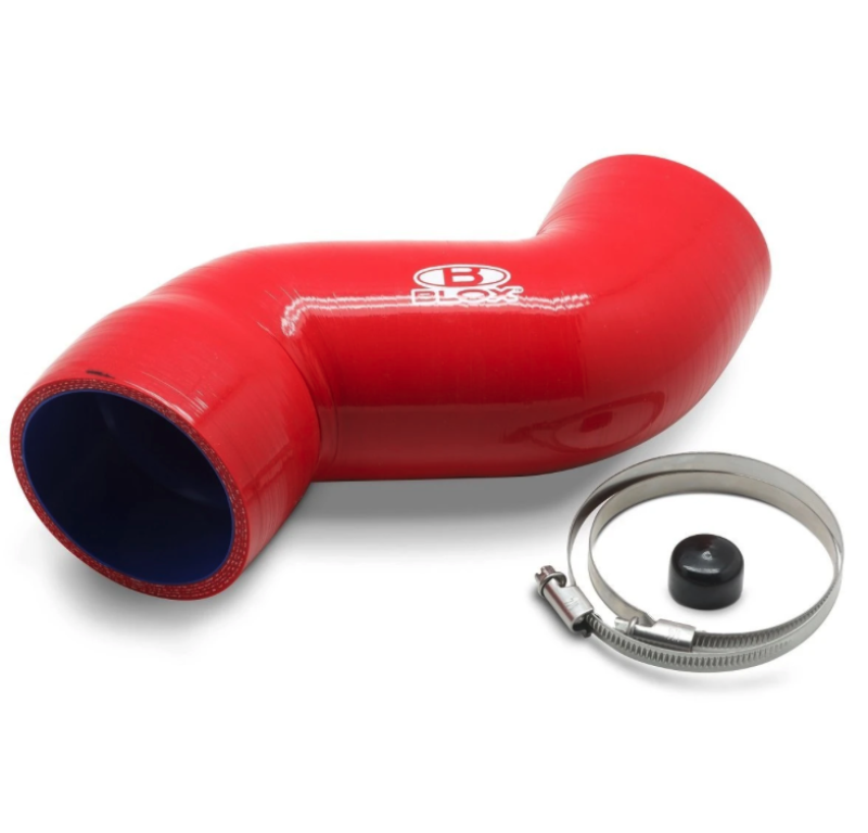BLOX Racing 08-14 WRX / 08-20 STi Air Box Intake Hose - Red BXFL-50210-RD