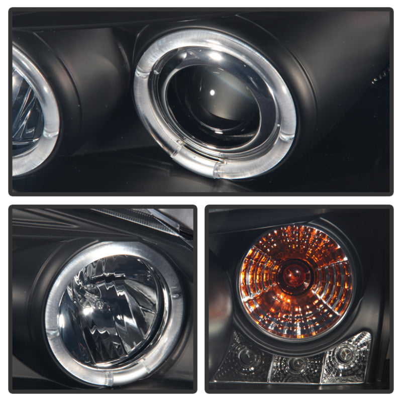 Spyder Pontiac G6 2/4DR 05-08 Projector Headlights LED Halo LED Blk Smke PRO-YD-PG605-HL-BSM 5078612
