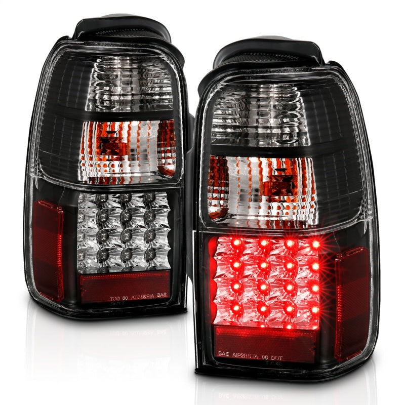 Anzo 2001-2002 Toyota 4 Runner LED Tail lights Black