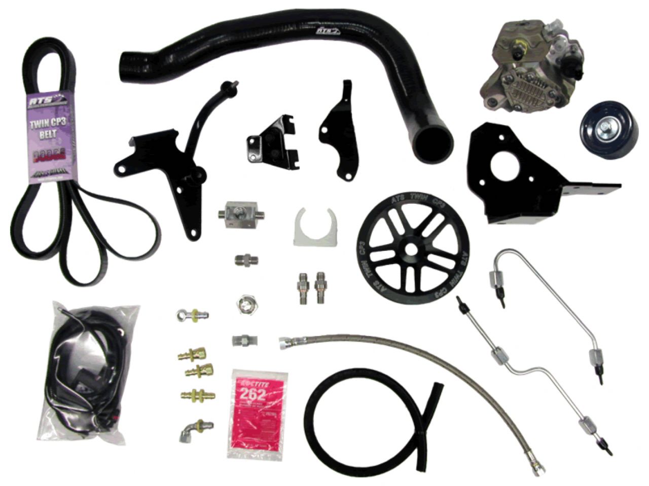 ATS Diesel 2007.5-09 Dodge 6.7L Twin Fueler Pump Kit (w/o Pump)