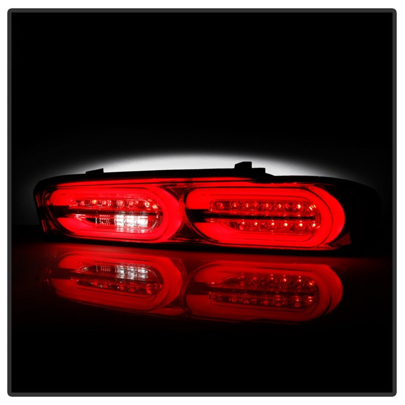 Spyder Chevy Camaro 16-18 Halogen LED Tail Lights Chrome ALT-YD-CCAM16HAL-SEQ-C 5087225
