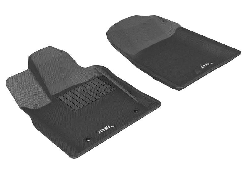 3D MAXpider 2011-2012 Dodge/Jeep Durango/Grand Cherokee Kagu 1st Row Floormat - Black L1DG00611509