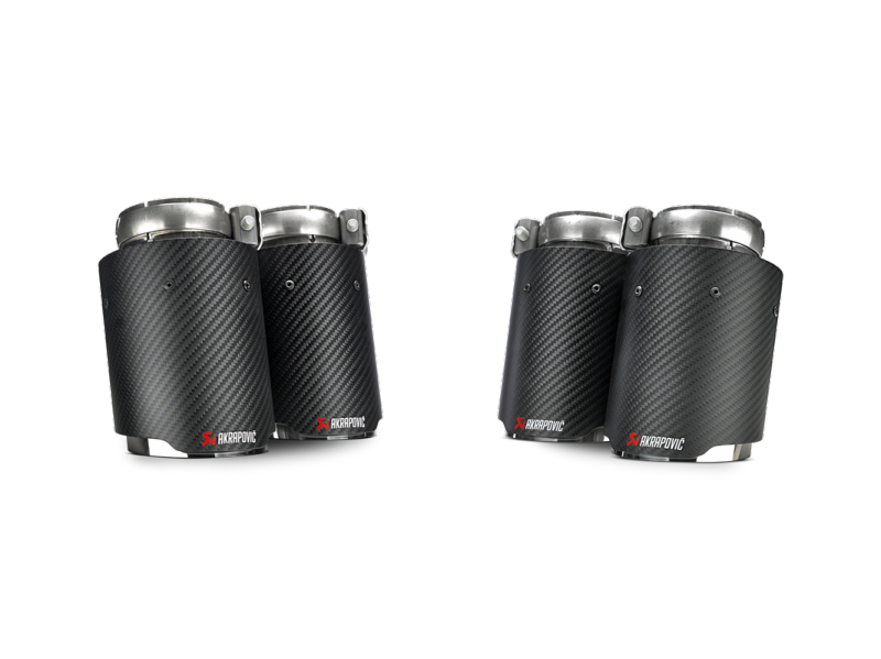 Akrapovic 14-17 BMW M3/M4 (F80/F82) Tail Pipe Set (Carbon) TP-CT/26