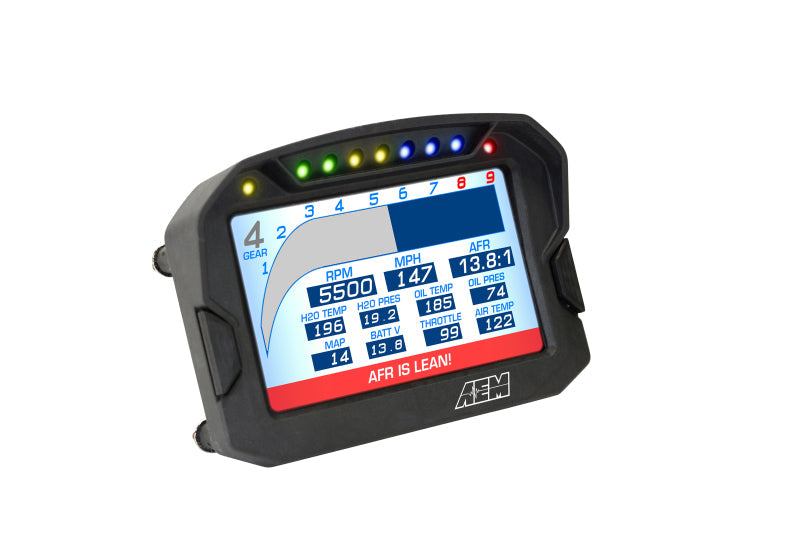 AEM CD-5L Carbon Logging Digital Dash Display 30-5601