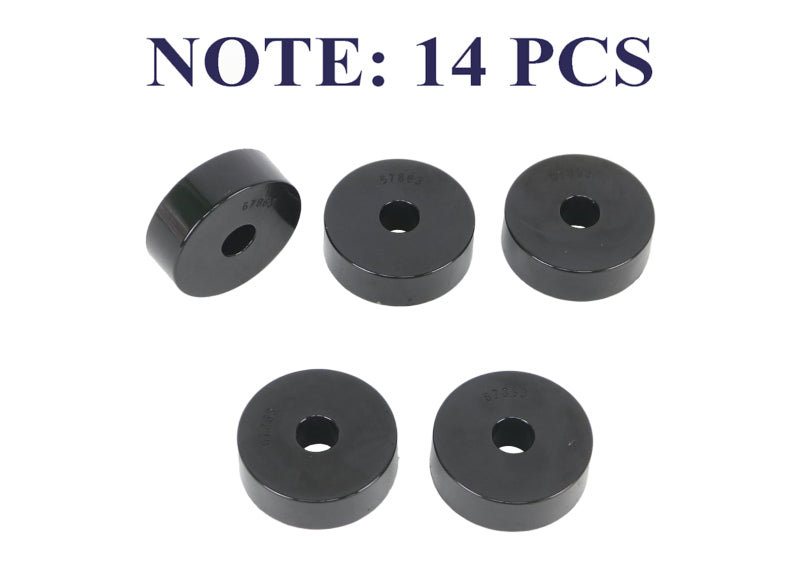 Whiteline Body Mount Bushing Jeep CJ5 59-73 W93478