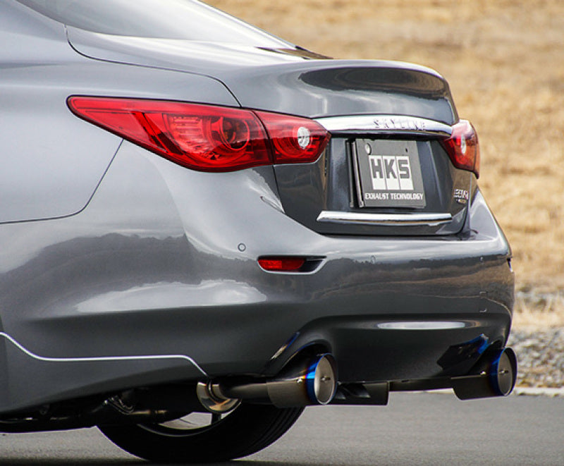 HKS Infiniti Q50 Hybrid VQ37 Full Dual Muffler