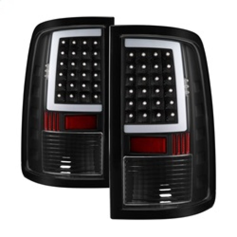 SPYDER xTune 13-18 Dodge Ram 1500 LED Tail Lights - Black (ALT-ON-DRAM13V2-LBLED-BK) 9041013