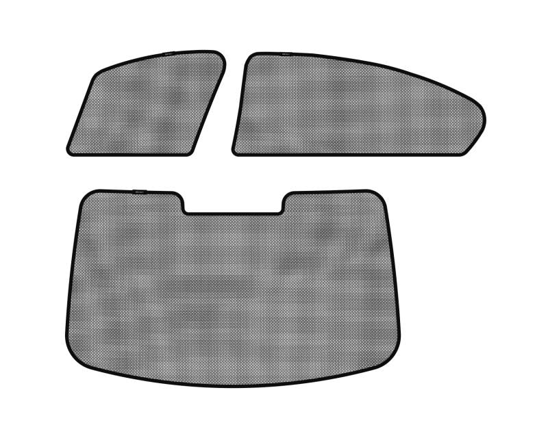 3D MAXpider 2011-2016 BMW 5 Series (F10) Black Sun Shades - Complete Set S1BM0540