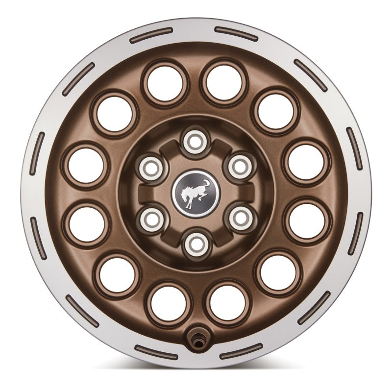 Ford Racing Bronco 17x8.0in Single Wheel - Sinister Bronze M-1007-P1780BRN